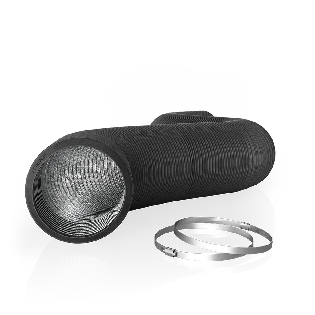 [AI-DTA8] AC INFINITY, FLEXIBLE FOUR-LAYER DUCTING, 25-FT LONG, 8-INCH