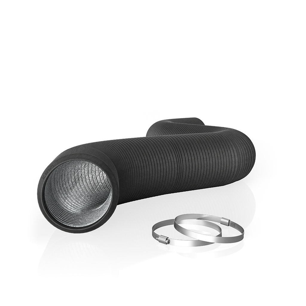 AC INFINITY, FLEXIBLE FOUR-LAYER DUCTING, 8-FT LONG, 4-INCH