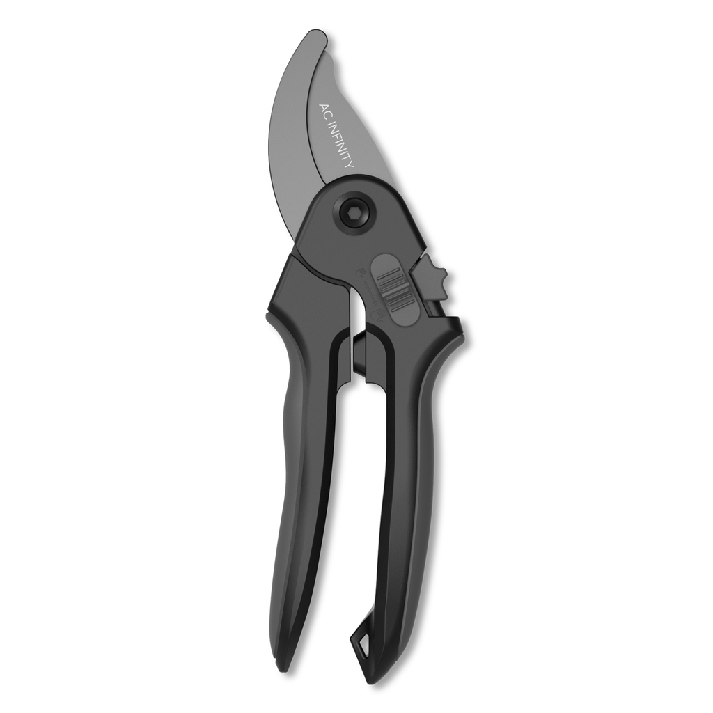 AC INFINITY, Stainless Steel Pruning Shear, 8” Bypass Blades