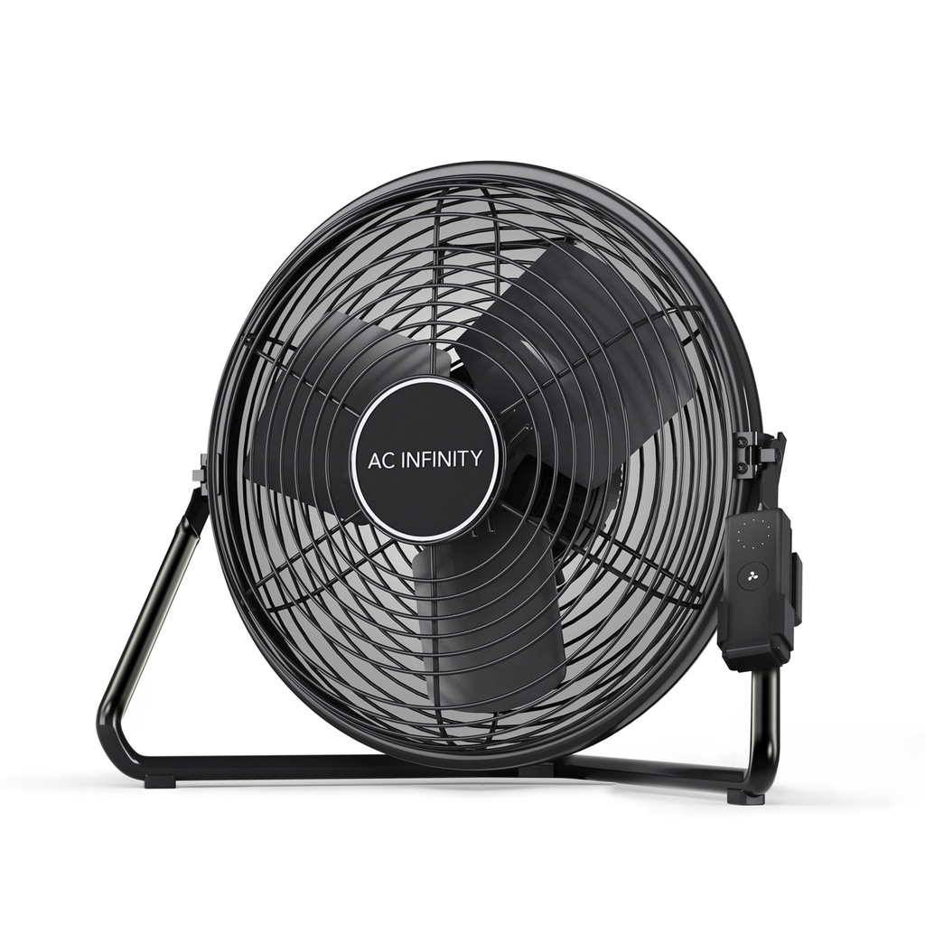 AC Infinity CLOUDLIFT S12, FLOOR WALL FAN WITH WIRELESS CONTROLLER, 12-INCH