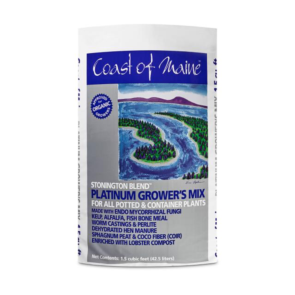 Coast of Maine Stonington Blend Organic Growers Mix, 1.5 cu ft