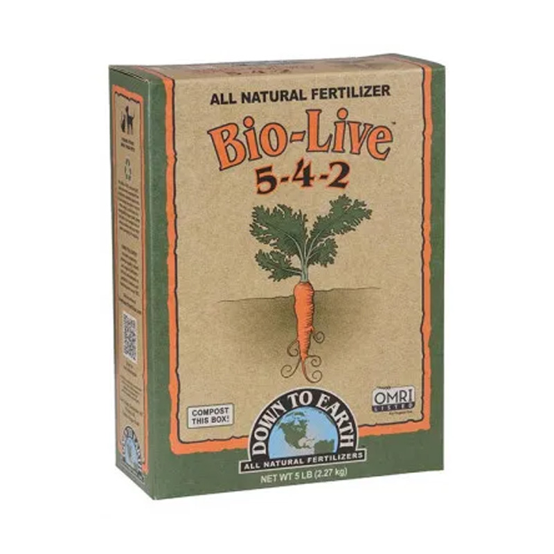 Down To Earth Bio-live 5-4-2, 5lb *no Hi*