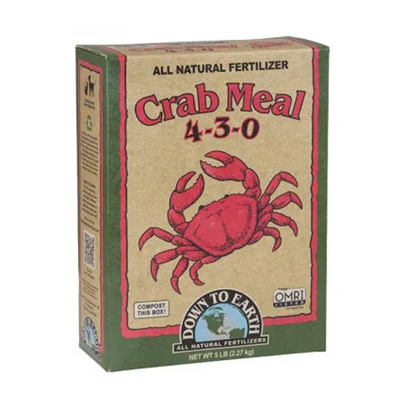 [7844] Down To Earth Crab Meal 4-3-0, 5LB