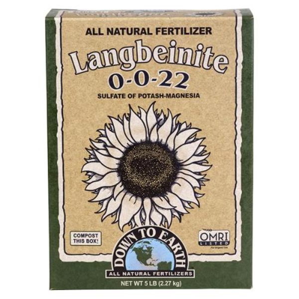 [HGC723732] Down To Earth Langbeinite (Sul-Po-Mag) - 5 lb