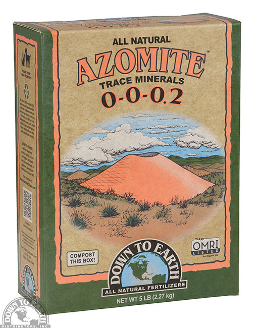 Down To Earth, AZOMITE 0-0-0.2 SR Powder, 5Lb