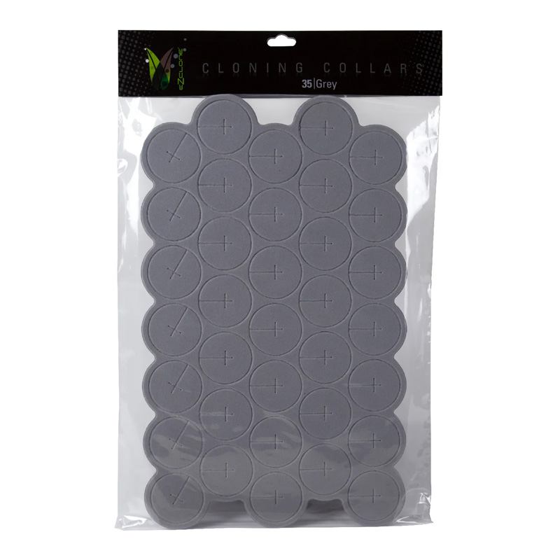 EZ-Clone Colored Cloning Collars Gray