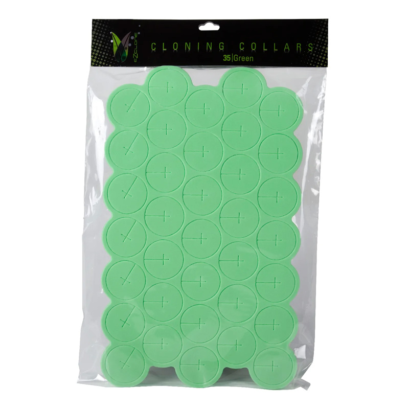 EZ-Clone Colored Cloning Collars Green