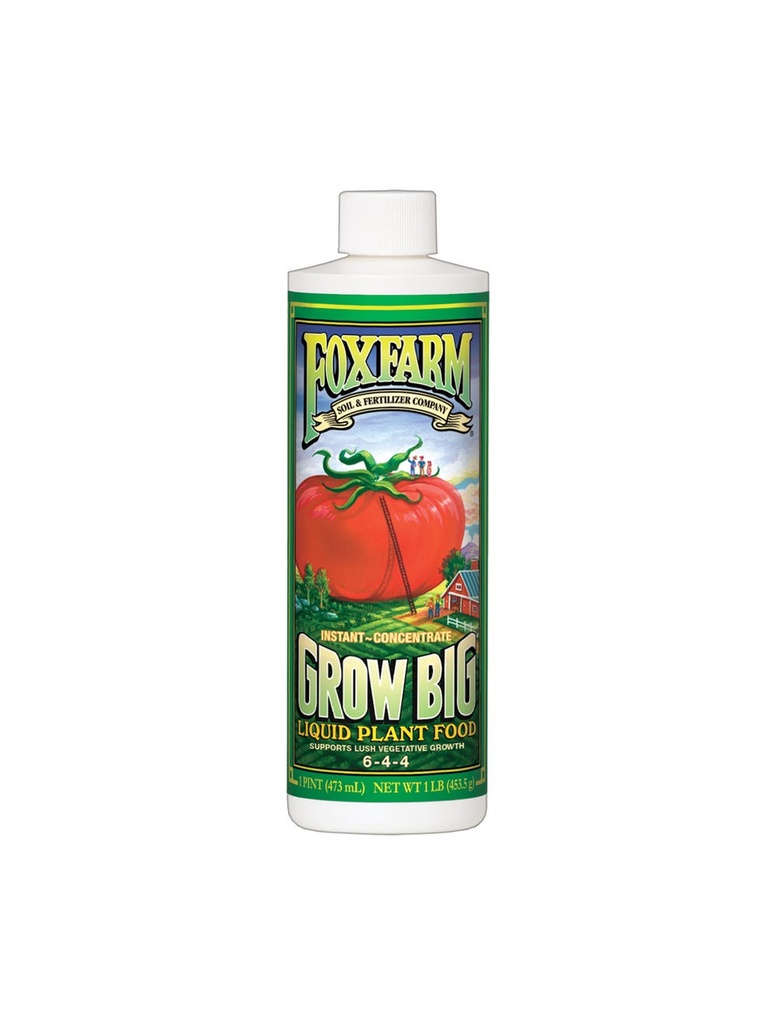 FoxFarm Grow Big, Liquid Concentrate, 1 pt