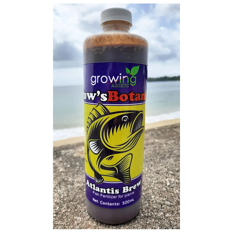 Growing Assets, Atlantis Brew - Fish Fertilizer, 500ml