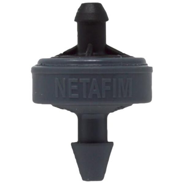 Netafim, Woodpecker Pressure Compensating Junior Dripper with CNL - 1.0 GPH (Grey)