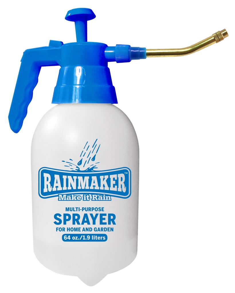 Rainmaker Pressurized Spray Bottle 64 oz / 1.9 Liter (15/Cs)