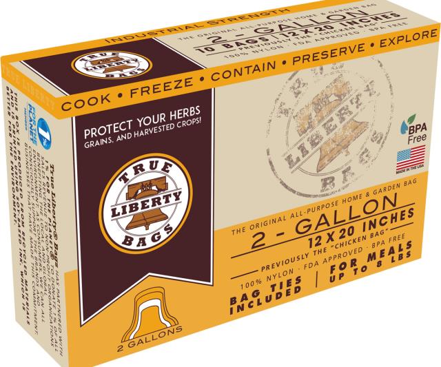 True Liberty Chicken Bags, pack of 25