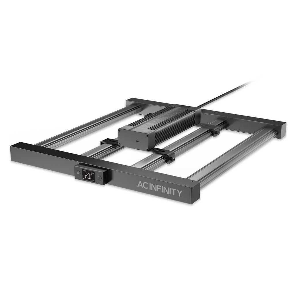 AC Infinity, IONFRAME EVO4, Samsung LM301H EVO Commercial LED Grow Light, 300W, 3x3 ft.