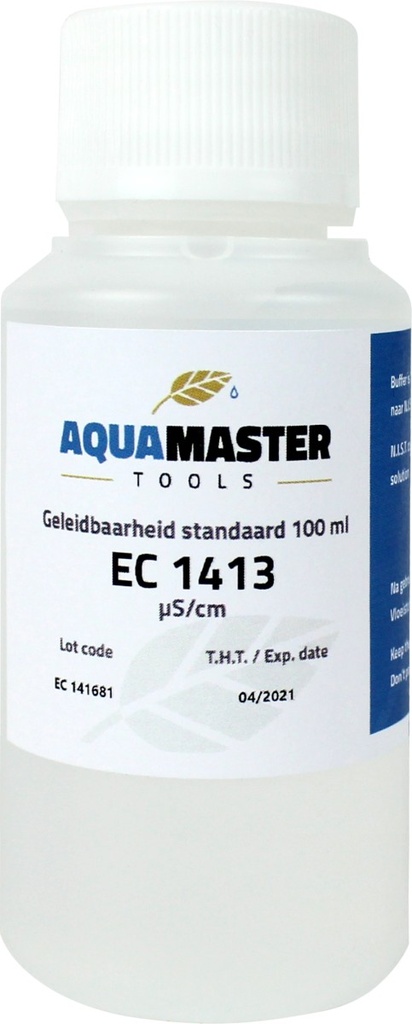 Aqua Master, EC 1413 Calibration Solution 100ml