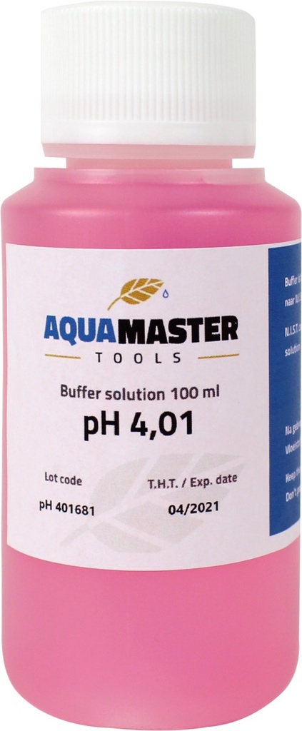 Aqua Master, pH 4.01 Calibration solution 100 ml