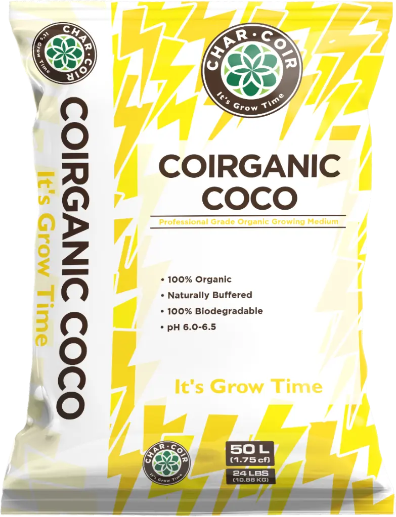 Char Coir, Coirganic Coco, 50L