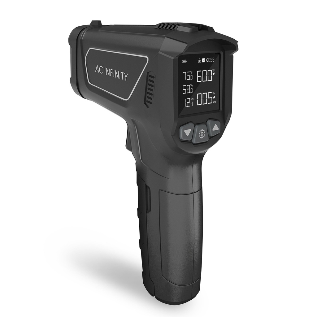 AC Infinity, VPD Thermometer, Handheld Environmental Monitor, Captures Leaf VPD and Temperature