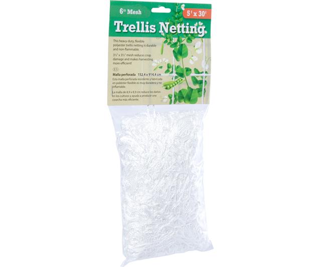 [HGN30S] Trellis Netting 3.5" Mesh, woven, 5' x 30'