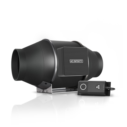 [AI-CLS4] AC INFINITY CLOUDLINE S4, QUIET INLINE DUCT FAN SYSTEM WITH SPEED CONTROLLER, 4-INCH