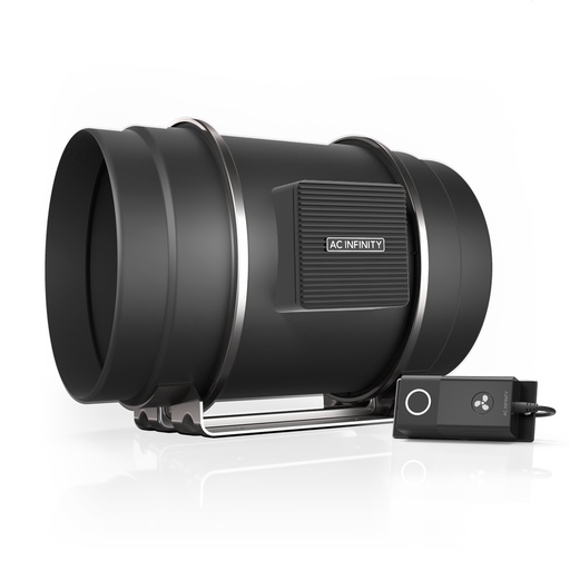 [AI-CLS8] AC INFINITY CLOUDLINE S8, QUIET INLINE DUCT FAN SYSTEM WITH SPEED CONTROLLER 8-INCH