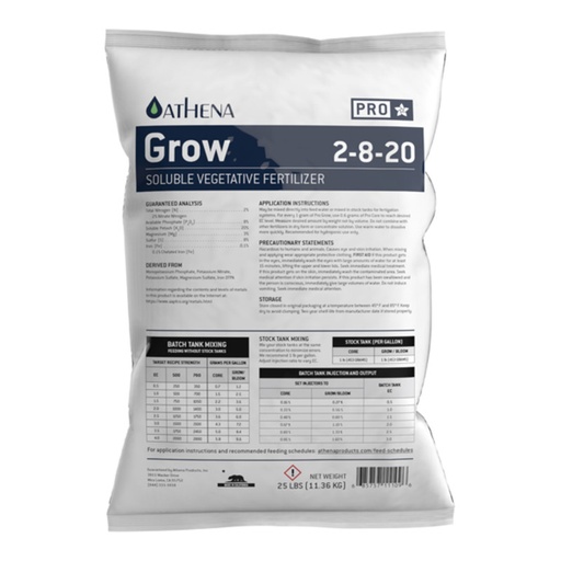 [PRO-GROW-5] Athena Grow, 5lb