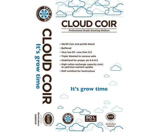 [CHCCLOUD50L] Char Coir CLOUD CLOIR 50/50 perlite/coco, RHP, 50 L