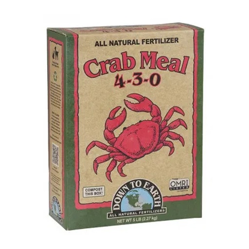 [7844] Down To Earth Crab Meal 4-3-0, 5LB