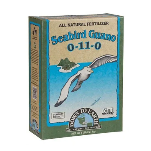 [7816] Down To Earth High Phos Seabird Guano, 5lb