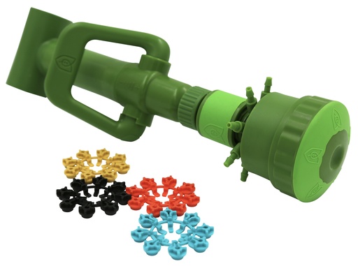 [HGC760498] FloraFlex Quick Disconnect Pipe System Multi Flow Bubbler 3/4 in Tee