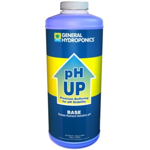 [HGC722090] GENERAL HYDROPONICS pH Up Liquid 1 Quart
