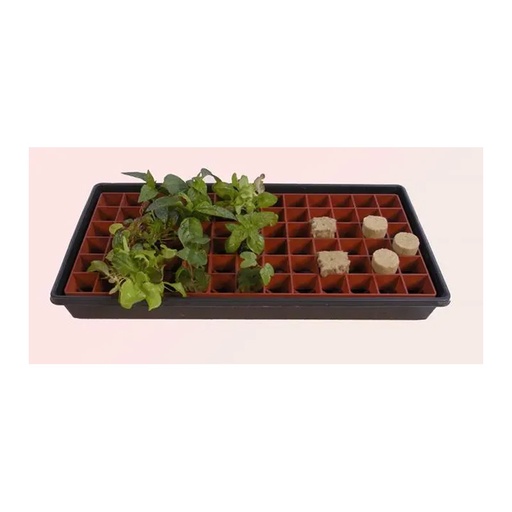 [RW205002] Grodan Gro-Smart Tray, 78-Cell, Terracotta