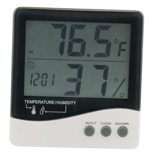 [HGC716560] Grower's Edge® Large Display Digital Thermometer & Hygrometer