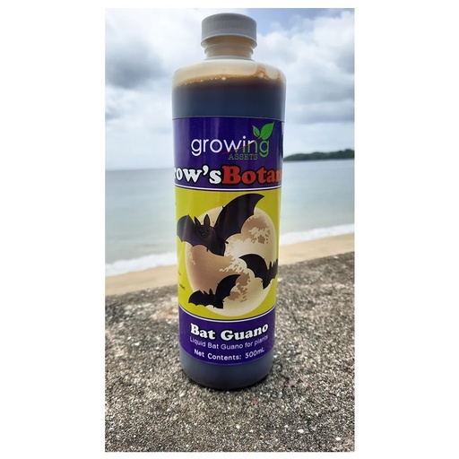 [GALBG500ml] Growing Assets, Liquid Bat Guano, 500ml