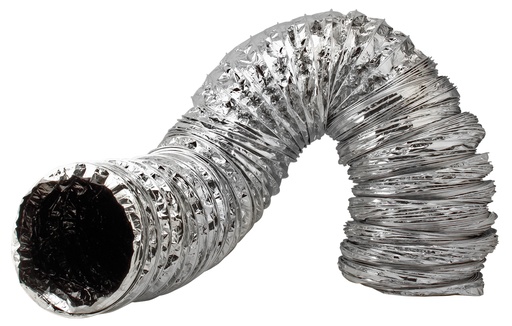 [HGC736992] Ideal-Air Supreme Silver / Black Ducting 8 in x 25 ft