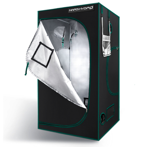 [Grow tent 4'x4'] Mars Hydro Indoor Grow Tent - 120x120x200cm (4'x4'x6.5')