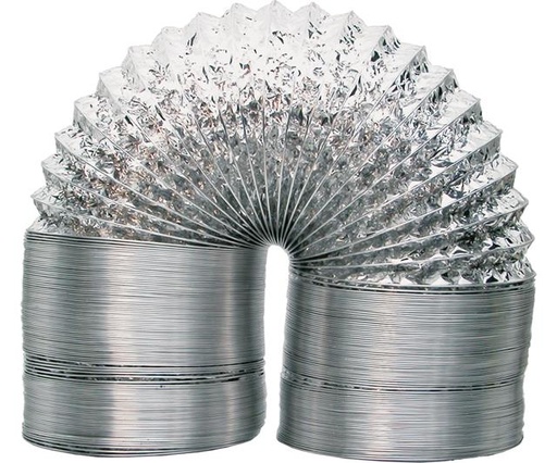 [ACDC625] Non-Insulated Air Duct, 6" - 25'