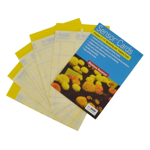 [HGC704560] Sensor Cards Yellow Monitoring and Trapping Cards pack of 5