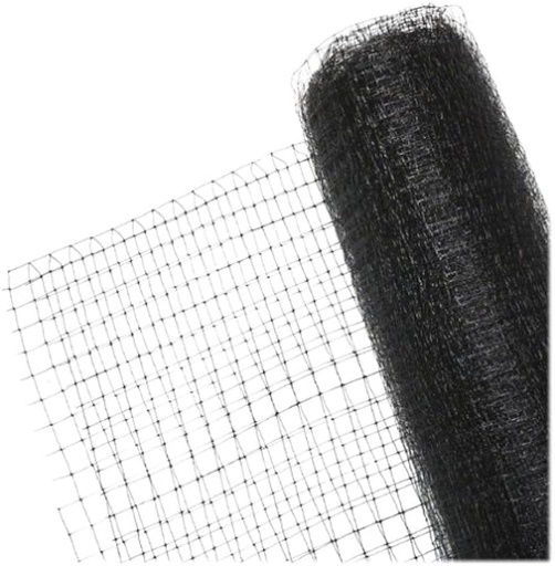 [TENEX S38 MOLE] TENAX S38 14FT X 3000FT, Bird netting 1" squares, dark grey