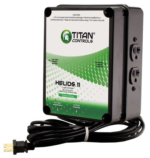 [HGC702820] Titan Controls® Helios® 11 - 4 Light 240 V Controller with Trigger Cord
