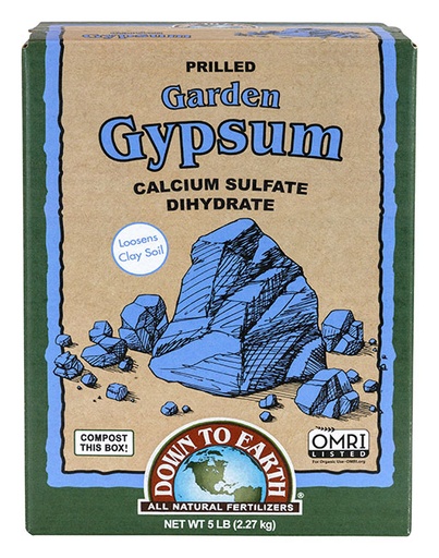 [DTE07890] Down to Earth Garden Gypsum, 5lb