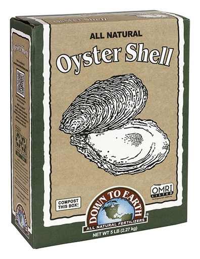 [DTE07884] Down to Earth Oyster Shell, 5lb