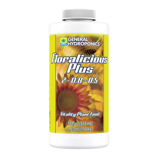 [HGC732026] General Hydroponics® Floralicious® Plus 2 - 0.8 - 0.5 Pint