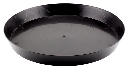 [HGC724940] Gro Pro Heavy Duty Black Saucer - 16 in