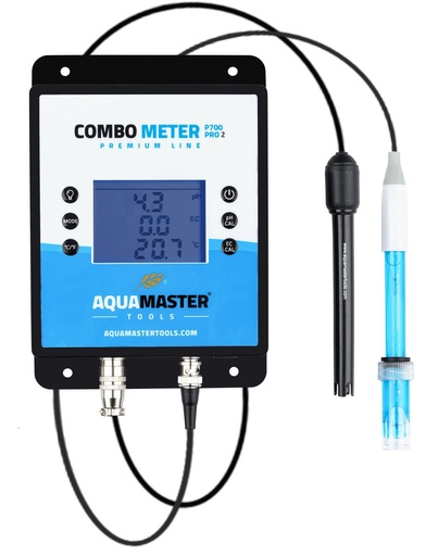 [1020.2] Aqua Master, P700 pro2, pH, EC, CF, PPM & Temp monitor.