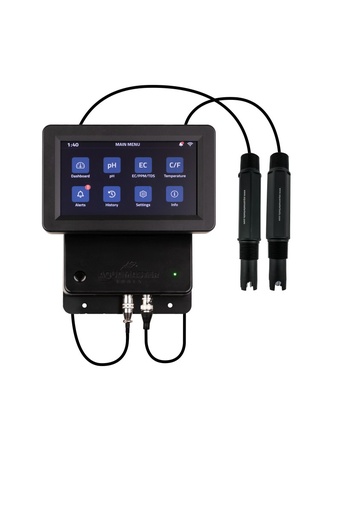 [1055] Aqua Master, C800 Pro Controller, Inline, pH, EC, PPM, TDS, Temp