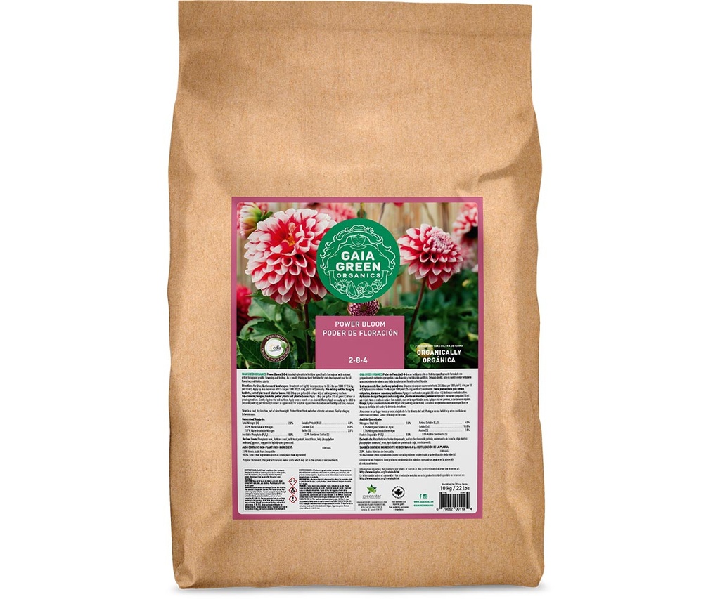 Gaia Green Organics, Power Bloom, 10 kg Bag | Ecotrin Ltd - Trinidad ...